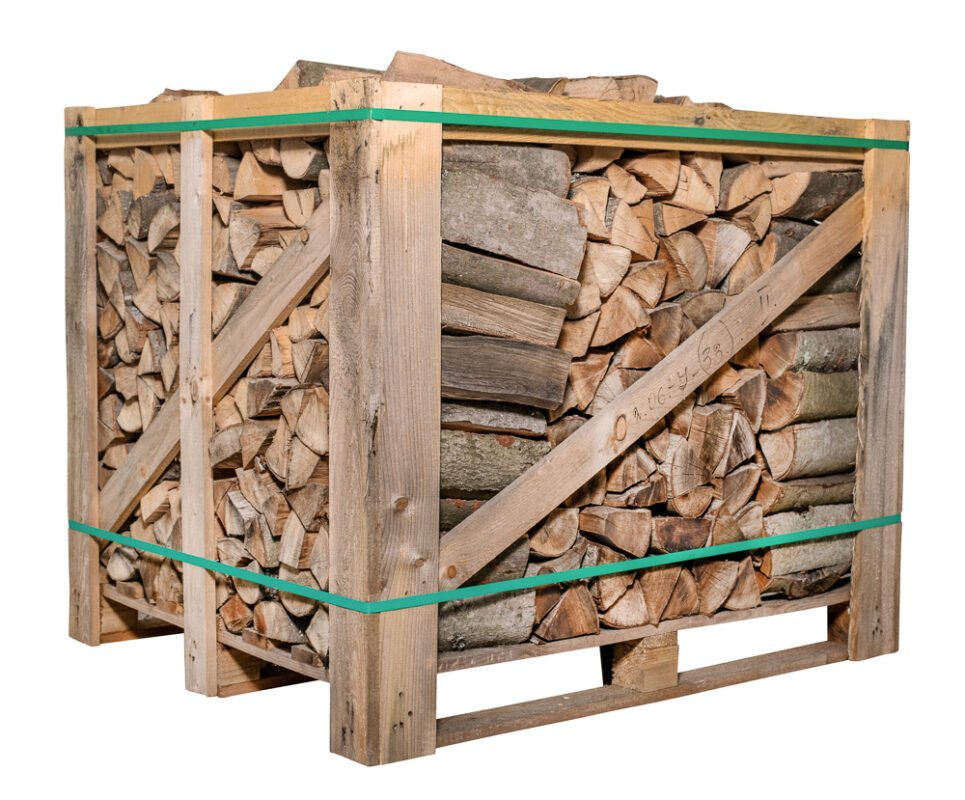 Brennholz Buche 33 cm 1 RM Palette – Gather Brennholz