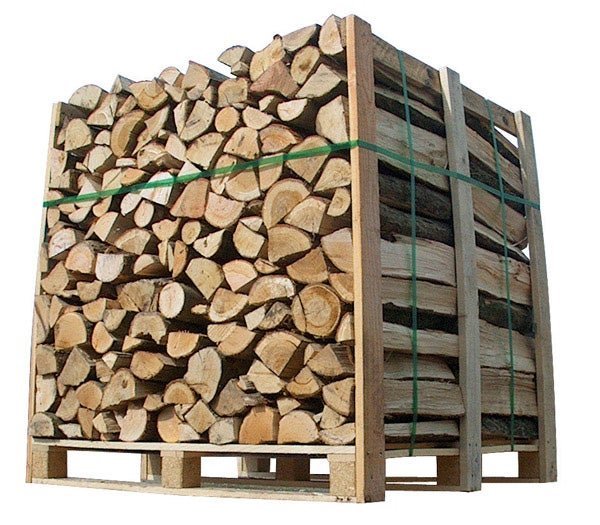 Holzscheite, Länge 50 cm, Palette mit 1,5 Ster – Gather Brennholz
