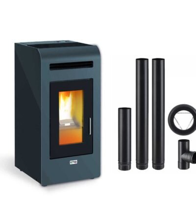 Kanalisierbarer Pelletofen Cayenne + Abgasrohre Poujoulat 16kW – Gather Brennholz