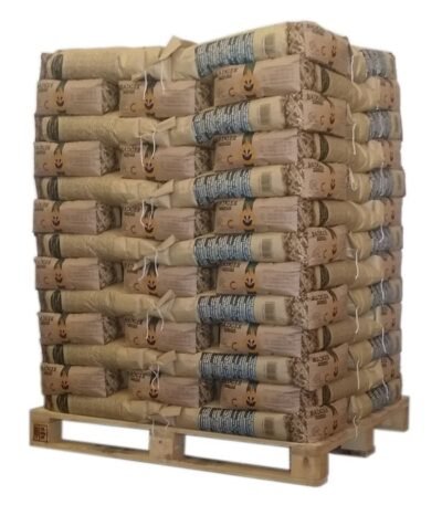 Pellet Badger – Palette mit 65 Säcken zu 15 kg – Gather Brennholz