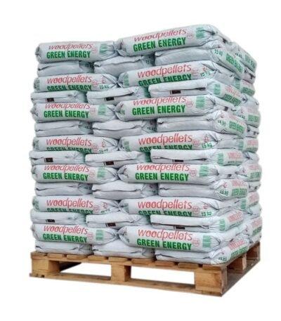 Pellet Green Energy – Palette mit 65 Säcken zu 15 kg – Gather Brennholz