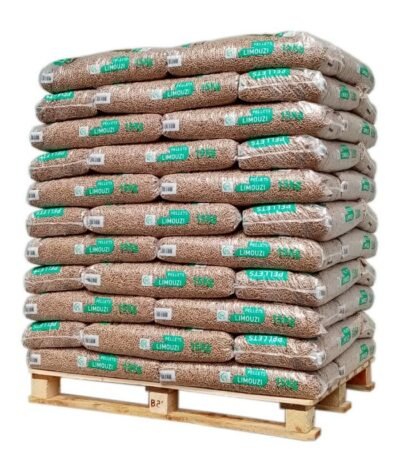 Pellet Limouzi – Palette mit 66 Säcken zu 15 kg – Gather Brennholz