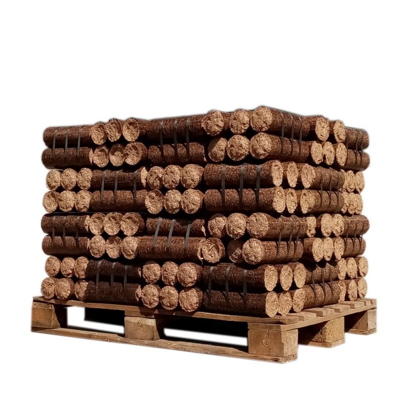 Pressholz – Nachtbriketts – 1/2 Palette von 480 kg – Gather Brennholz