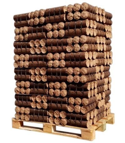 Pressholz – Nachtbriketts – Palette von 960 kg – Gather Brennholz