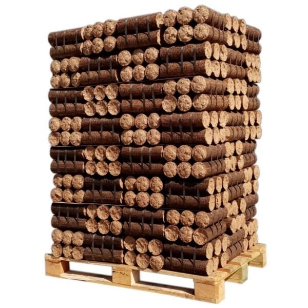 Pressholz – Nachtbriketts – Palette von 960 kg – Gather Brennholz