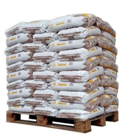 Sunfire-Pellets – Packung mit 70 Säcken à 15 kg – Gather Brennholz