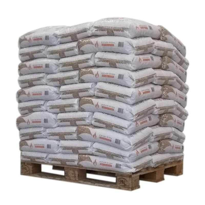 Sunpower-Pellets – Palette mit 70 Säcken à 15 kg – Gather Brennholz